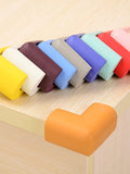Professional Solid Microfiber Sponge Square Corner Bumpers Table Decorations 4 pcs