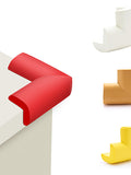 Professional Solid Microfiber Sponge Square Corner Bumpers Table Decorations 4 pcs