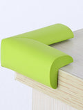 Professional Solid Microfiber Sponge Square Corner Bumpers Table Decorations 4 pcs