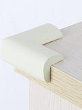 Professional Solid Microfiber Sponge Square Corner Bumpers Table Decorations 4 pcs