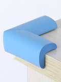 Professional Solid Microfiber Sponge Square Corner Bumpers Table Decorations 4 pcs