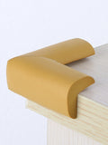Professional Solid Microfiber Sponge Square Corner Bumpers Table Decorations 4 pcs