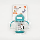 Rikang 240ml Cartoon Kids Cup Straw Bottle Children Learn Drinking Water Straw Handle Bottle Training Bottles Straw Cup