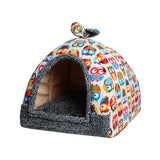 ssss  New Fashion Dog Flag Removable Cover Dog House Mat Dog Beds For Small Medium Dogs Pet Products House Pet Beds for Cats S/M/L
