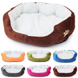 ssss  2018 Pet Dog Bed Warming Dog House Soft Material Dog Cat Kennel Warm Winter for Dog Pet Products Cat Goods for pets mascotas