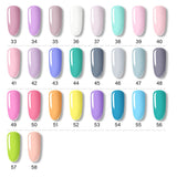 ROSALIND Nail Polish Vernis Semi Permanent Hybrid Varnish Gel polish uv Color Gel Manicure Primer Top Coat Glitter Nail Art