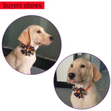 50/100pc Halloween Dog Bow Tie Skull Pet Products Dog Accessories Pet Dog Bowtie Cute bow tie dog Pet Cat Holiday Supplies