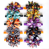 50/100pc Halloween Dog Bow Tie Skull Pet Products Dog Accessories Pet Dog Bowtie Cute bow tie dog Pet Cat Holiday Supplies