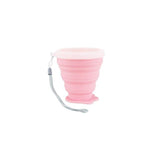 50pcs Portable Silicone Retractable Folding Cup with Lid Outdoor Telescopic Collapsible Drinking Cup Cat Claw Travel Cup
