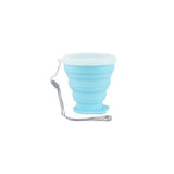 50pcs Portable Silicone Retractable Folding Cup with Lid Outdoor Telescopic Collapsible Drinking Cup Cat Claw Travel Cup