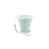 50pcs Portable Silicone Retractable Folding Cup with Lid Outdoor Telescopic Collapsible Drinking Cup Cat Claw Travel Cup