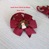 60pc Thanksgiving Dog Accessories Pet Cat Dog Bow Tie Small Dog Bow Ties Puppy Dog Bowtie Collar Fall Pet products for dogs