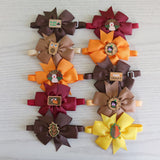 60pc Thanksgiving Dog Accessories Pet Cat Dog Bow Tie Small Dog Bow Ties Puppy Dog Bowtie Collar Fall Pet products for dogs