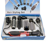 7-in-1 800W Multifunktionale Haar Trockner Lockiges Haar Kamm & Gerade Kamm Haar Styling Pinsel Werkzeug set, hot & Cold Wind Haare Gerade - app80