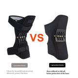 😀😀😀Upgraded version knee joint support pads Breathable Non-slip power knee stabilizer pads Climbing body well spring Sport knee