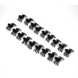 Plastic Black Spider Trick Toy Halloween Haunted House Prop Decorations Christmas Children's Day Gift