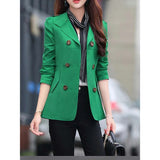 Women's Daily Spring &  Fall Regular Trench Coat, Solid Colored Rolled collar Long Sleeve Polyester Wine / Light Blue / Fuchsia