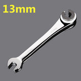 8-19 Mm Tubing Ratchet Combination Wrenches Set Skate Oil Spanners Hand Tools Gears Ring Wrench Set