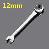 8-19 Mm Tubing Ratchet Combination Wrenches Set Skate Oil Spanners Hand Tools Gears Ring Wrench Set