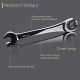 8-19 Mm Tubing Ratchet Combination Wrenches Set Skate Oil Spanners Hand Tools Gears Ring Wrench Set