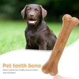 8 inch Compressed Rawhides Dog Bones Dog Puppy Chewing Snack Food Treats Teething Toy Bone Shape Dog Toys Pet Supplies