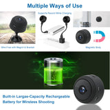A9 1080P Wifi Mini Camera, Home Security P2P Camera WiFi, Night Vision Wireless Surveillance Camera, Remote Monitor Phone App