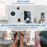 A9 1080P Wifi Mini Camera, Home Security P2P Camera WiFi, Night Vision Wireless Surveillance Camera, Remote Monitor Phone App