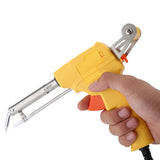 AC220V 60W Tin Soldering Iron Kit Automatic Send Tin Gun Electric Soldering Irons Solder Sucker Welding Tool