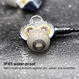 ALWUP G02 Bluetooth Earphone Wireless Headphones Dual Drivers Stereo Magnetic Neckband Sport for Phone with mic 12H Music Time