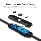 ALWUP G02 Bluetooth Earphone Wireless Headphones Dual Drivers Stereo Magnetic Neckband Sport for Phone with mic 12H Music Time