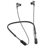ALWUP G02 Bluetooth Earphone Wireless Headphones Dual Drivers Stereo Magnetic Neckband Sport for Phone with mic 12H Music Time