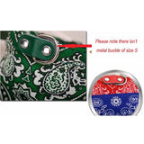 Adjustable Pet Dog Scarf Collar Cute Puppy Bandana Pet Cat Tie Collar Neckerchief Printed for Kittens Cat Puppy Collar Leash