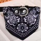 Adjustable Pet Dog Scarf Collar Cute Puppy Bandana Pet Cat Tie Collar Neckerchief Printed for Kittens Cat Puppy Collar Leash