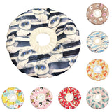 Adjustable Pet E-Collar Recovery Cone Cotton Blends Neck Recover Collar Cat Dog Printed Elizabeth Circle Pet Protection Collar