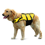 Adjustable Pet Safety Dog Life Vest Reflective Pet Life Jacket Dog Safety Clothes Dogs Swimwear Pets Safety Swimming Suit