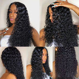 AliPearl Hair Wigs Deep Part Curly Lace Front Human Hair Wigs For Women 180% 250% Density Brazilian AliPearl Hair 13x4 Lace Wigs