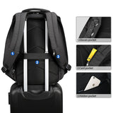 Anti theft Water Repellent 15.6 inch USB Charging Causal Men Backpacks School Bag Backpack Female Male  For Teenagers Girls Boy ҉你҉好҉