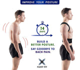 dasda  Aptoco Magnetic Therapy Posture Corrector Brace Shoulder Back Support Belt for  Braces & Supports Belt Shoulder Posture US Stock