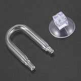Aquarium Glass Plant Co2 Diffuser U Shape Tube Set for Plant Fertilizer Fish