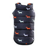 ssss  Autumn Winter Cloth Dog Clothes Cool Pet Dog Warm Cloth  Dog Jacket Coats with Fur Collar Small Medium Dogs Puppy Jacket