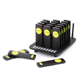 BYHUBYENG Paging System Restaurant Coaster Queue System Customers Take Food to Use 18 pcs Wireless Pagers Buzzer