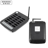 BYHUBYENG Paging System Restaurant Coaster Queue System Customers Take Food to Use 18 pcs Wireless Pagers Buzzer