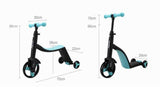 Baby Tricycle 3 In 1 Balance Bike Ride On Toys Scooter