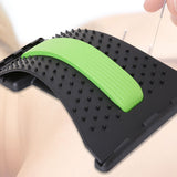 dasda  Back Massage Acupressure Stretcher Fitness Equipment Stretch Relax Mate Stretcher Lumbar Support Spine Pain Relief Chiropractic