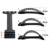 dasda  Back Massage Acupressure Stretcher Fitness Equipment Stretch Relax Mate Stretcher Lumbar Support Spine Pain Relief Chiropractic