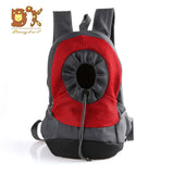 Bag Backpacks Mesh Comfort Travel Dog Carriers Fashion Red Color Travel Dog Bag Backpack Breathable Pet Bag Pet Puppy Carrier