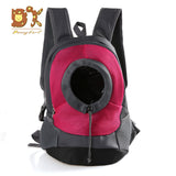 Bag Backpacks Mesh Comfort Travel Dog Carriers Fashion Red Color Travel Dog Bag Backpack Breathable Pet Bag Pet Puppy Carrier