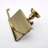 Beelee Bathroom Tissue Holder/toilet Paper Holder Solid Brass Wall-mounted Toilet Roll Holder, Toilet Paper Tissue Holder with M