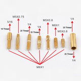 Black Aluminum Car SUV Bullet Antenna For Dodge Ram Ford F150 Raptor CRV RAV4 JEEP 50 Cal Caliber Bullet Ammo Short Antenna Kit