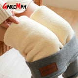 Black warm pants winter skinny thick velvet wool fleece girls leggings women Trousers Lambskin Cashmere Pants For Women leggings